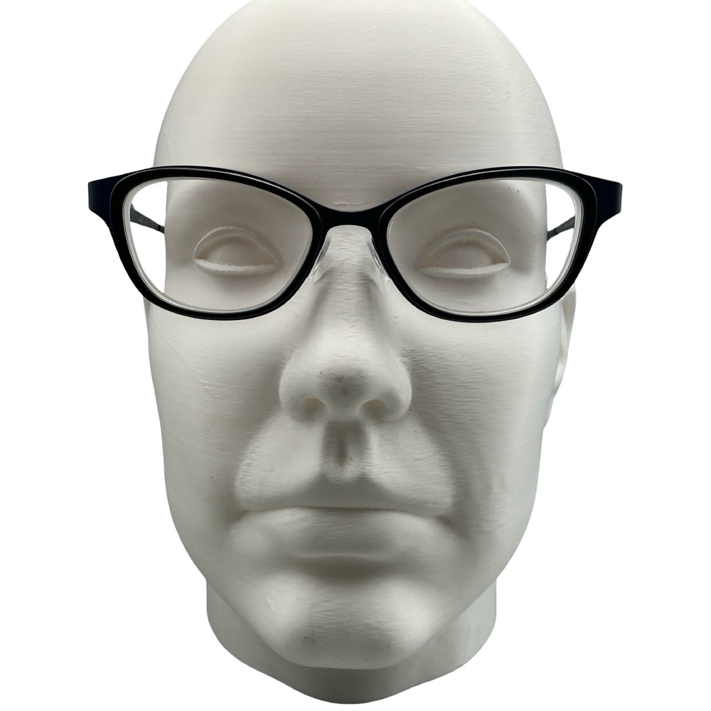 Bevell Eyeglasses 2528 Cockamamie BH 48-16 Blue Black Cat Eye Frames